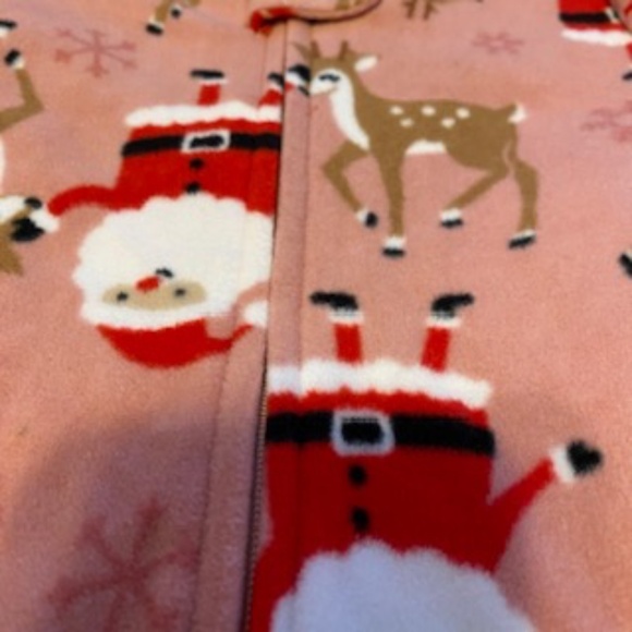 New Santa footed pajamas - Picture 5 of 6